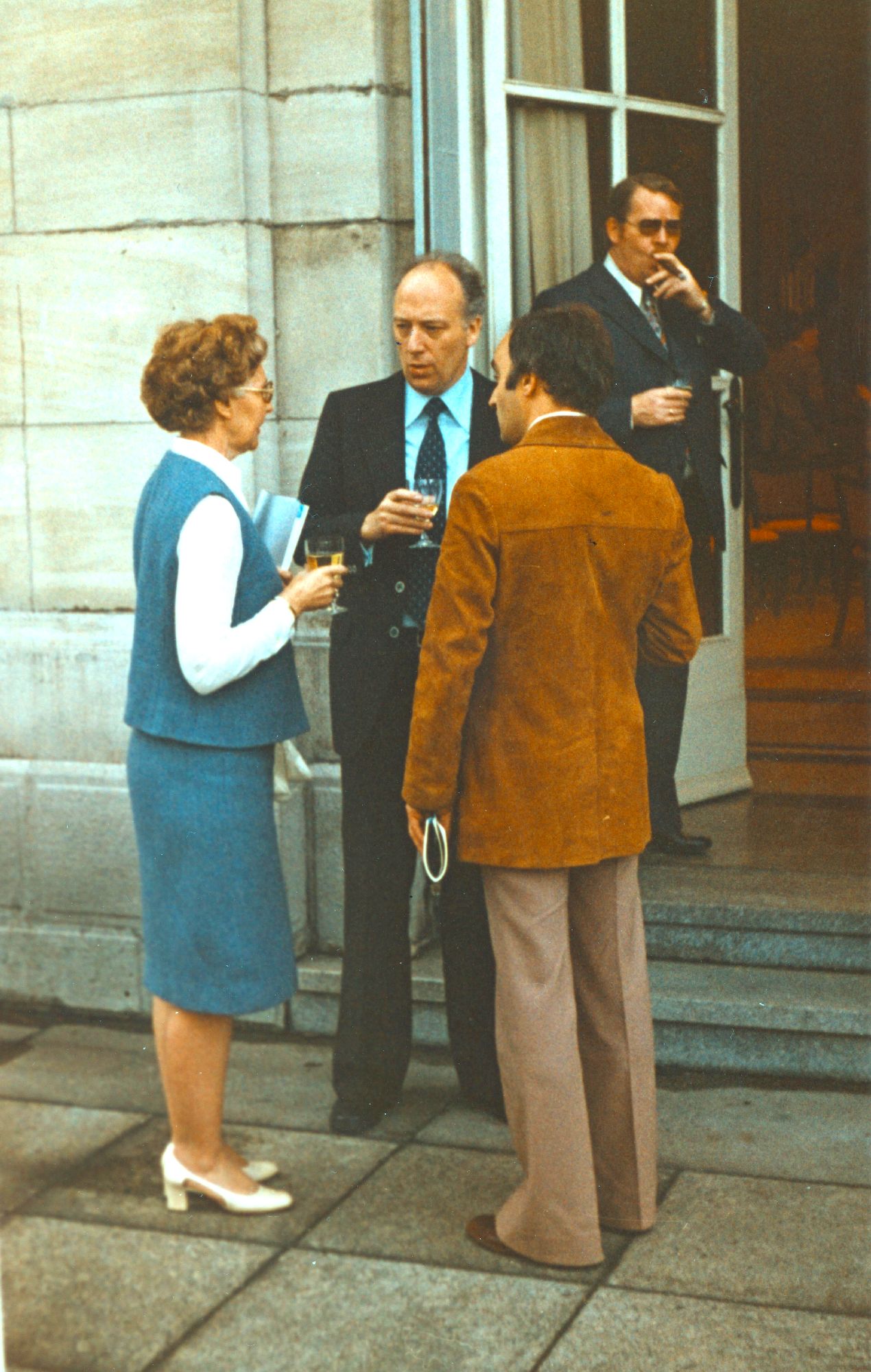 Marianne Englert 1980 in Nürnberg (mit Lotz Reese, rechts)