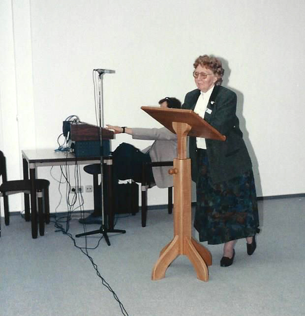 Marianne Englert 1990 in Wiesbaden