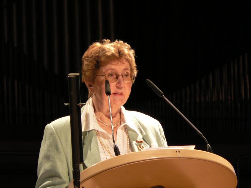 Marianne Englert 2009 in Frankfurt