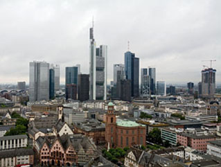 Panorama Frankfurt (Foto von Agata Skowronek)