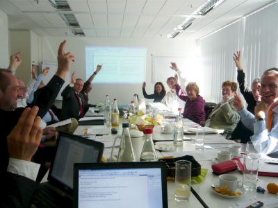 2008: Mitgliederversammlung des alten VFM und des sich konstituierenden vfm in Mainz